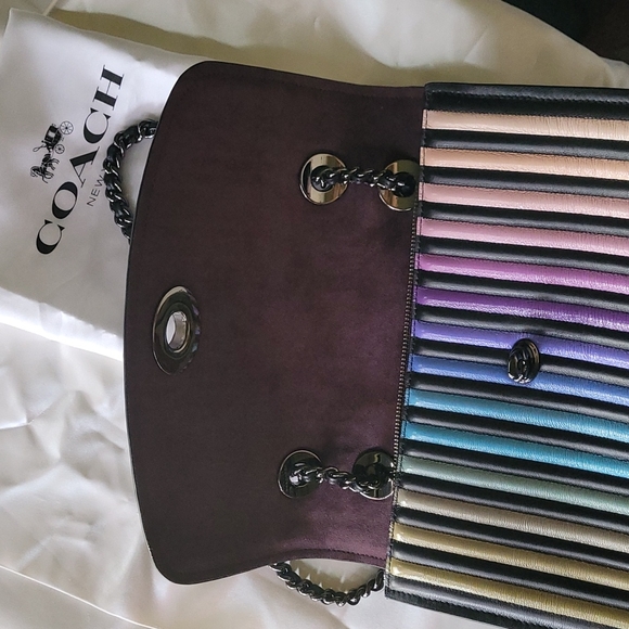 NWOT Coach ▪︎ Limited Edition ▪︎ Rainbow Parker w Ombre Quilting ▪︎ Never Worn - Picture 16 of 16